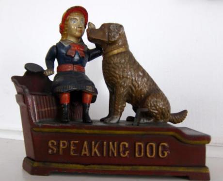 Mechanical bank at Lowrie/Shaw House