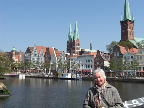 Sylvie's mom in Lübeck