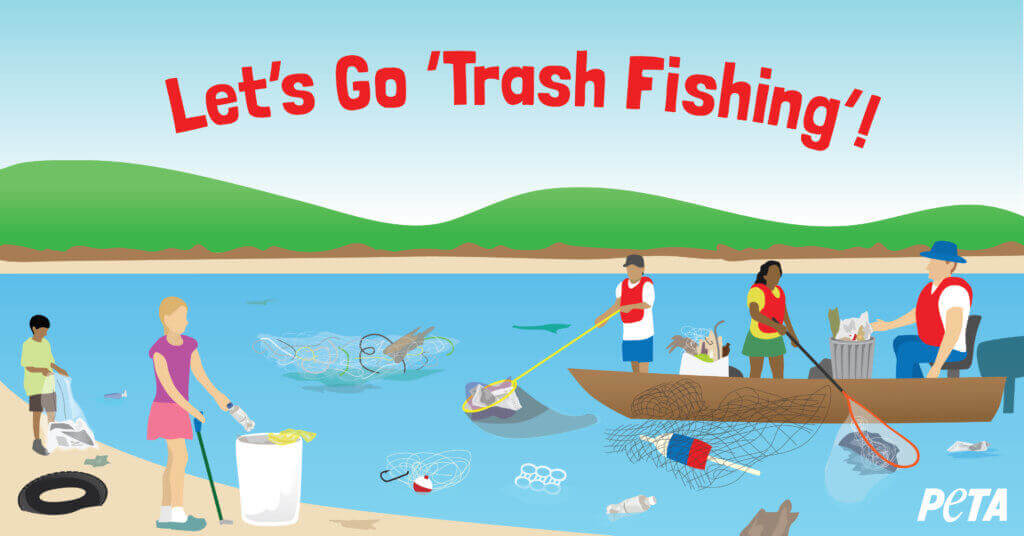 trash fishing