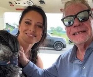 Jim Irsay and Michelle Paul