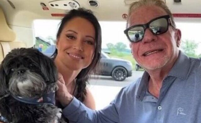 Jim Irsay and Michelle Paul